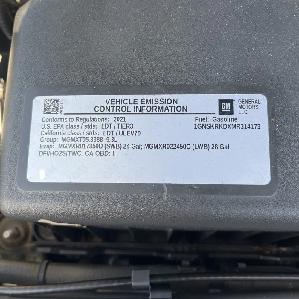 2021 Chevrolet Tahoe RST