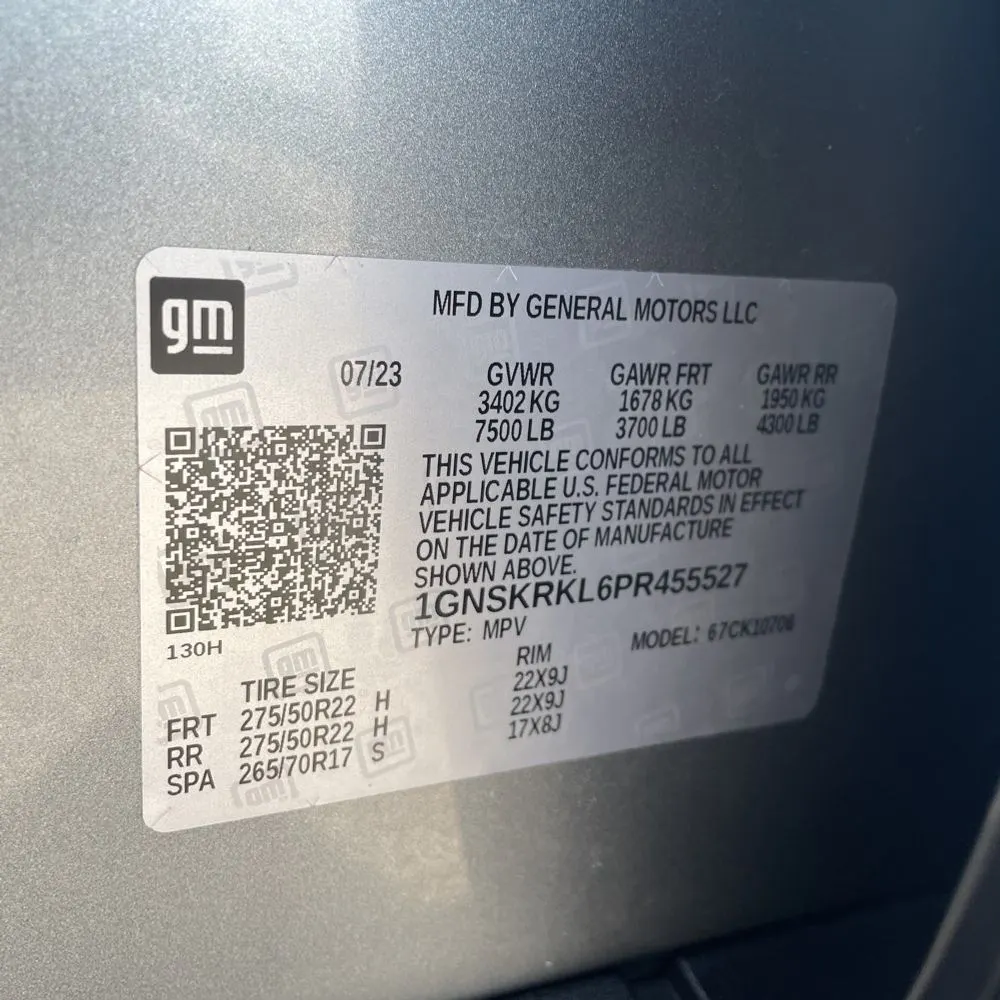 2023 Chevrolet Tahoe RST