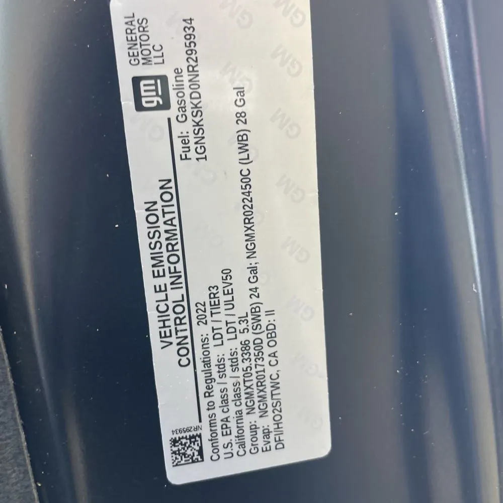 2022 Chevrolet Tahoe Premier