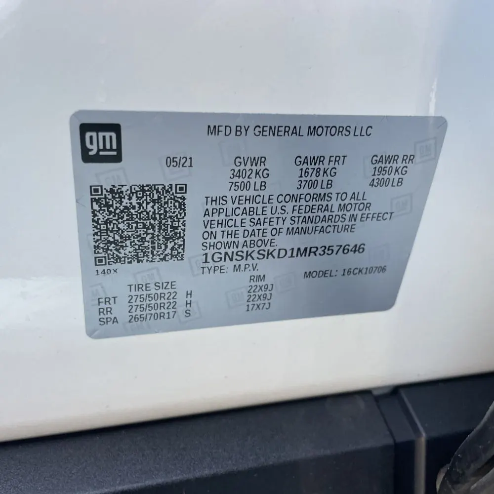 2021 Chevrolet Tahoe Premier