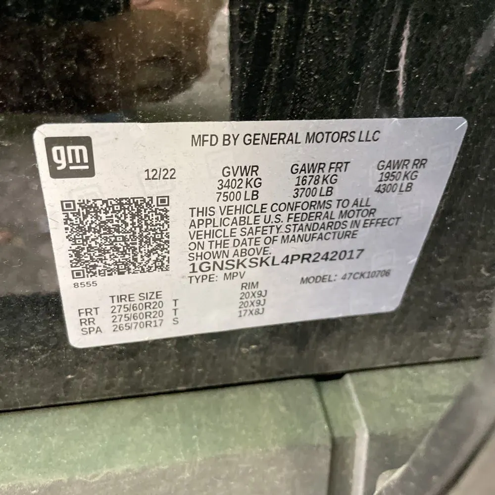 2023 Chevrolet Tahoe Premier