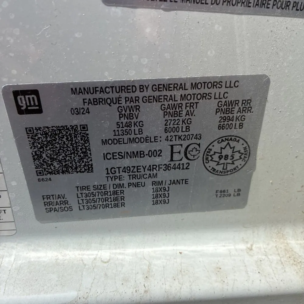 2024 GMC Sierra 2500 AT4X
