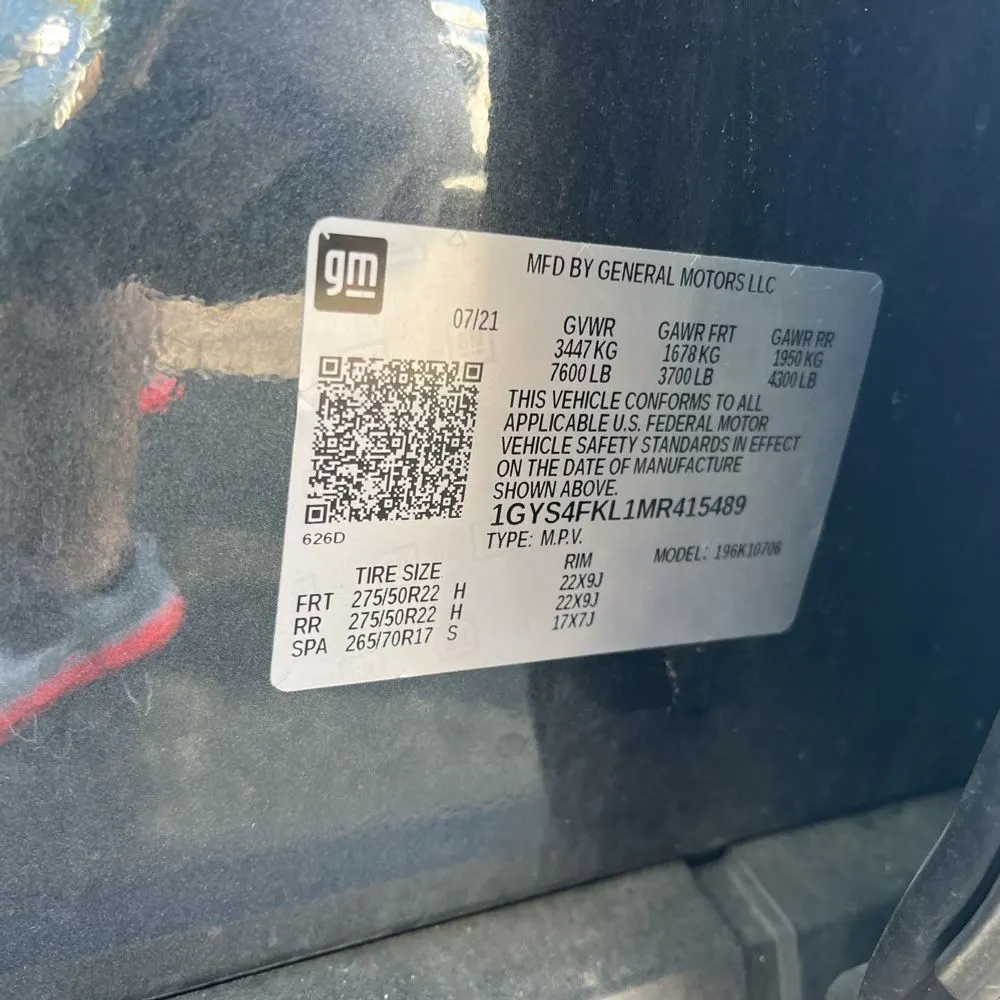 2021 Cadillac Escalade Sport