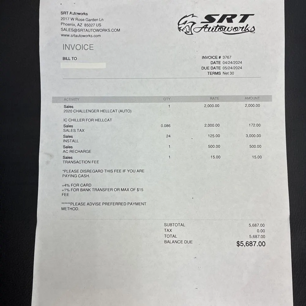 2020 Dodge Challenger SRT Hellcat