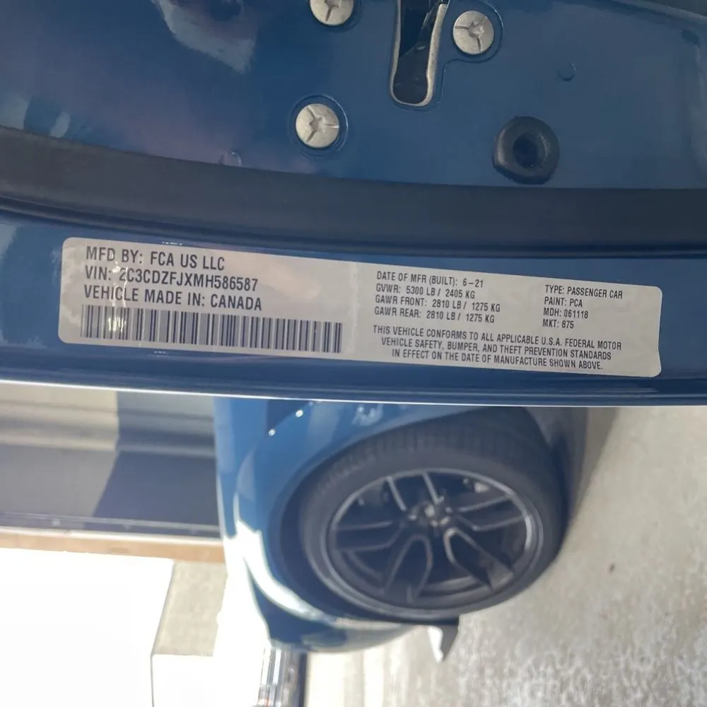 2021 Dodge Challenger R/T SCAT PACK