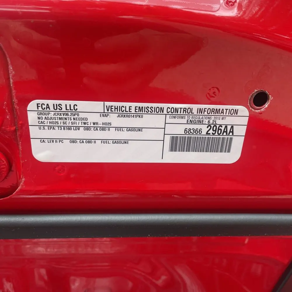 2018 Dodge Challenger SRT Demon
