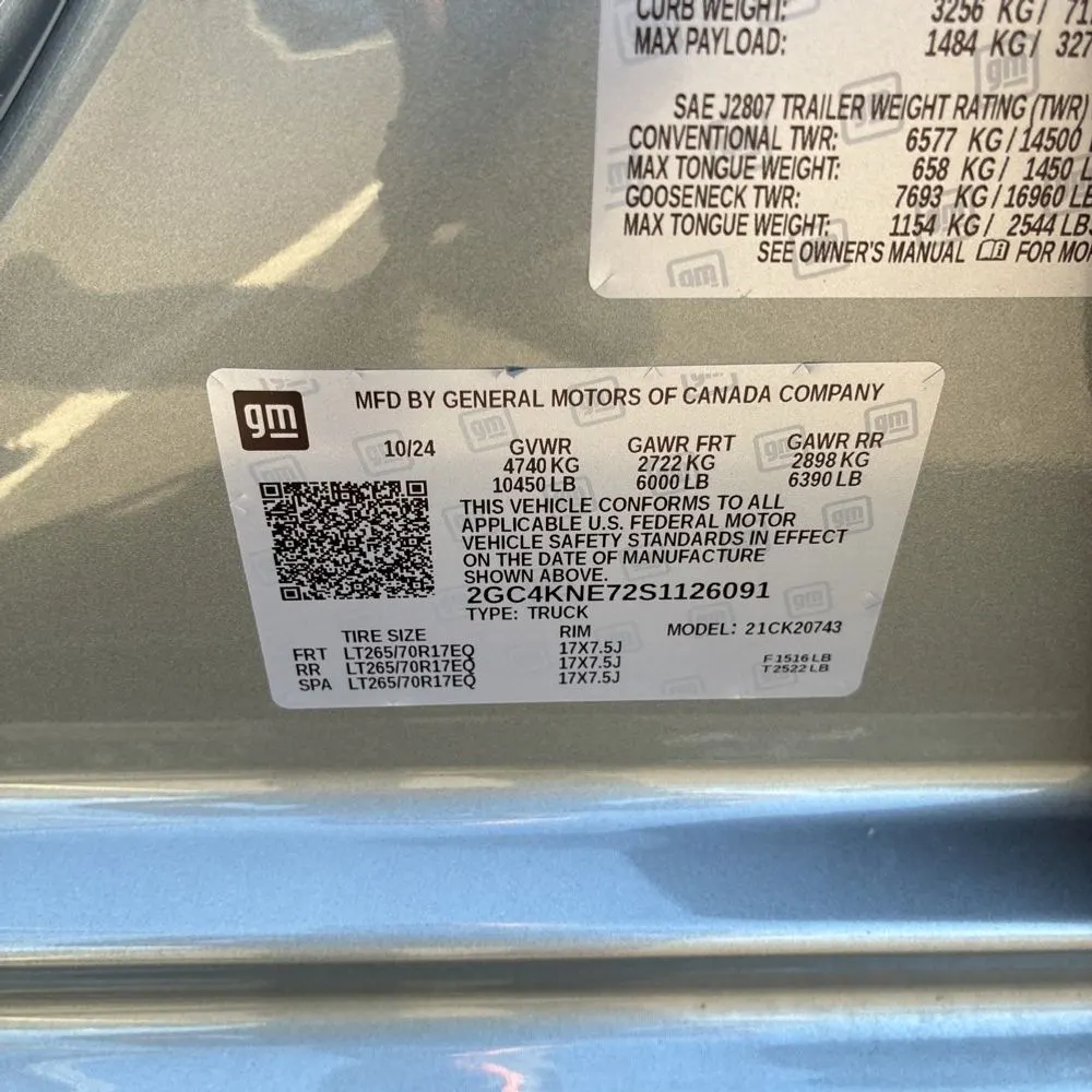 2025 Chevrolet Silverado 2500HD LT