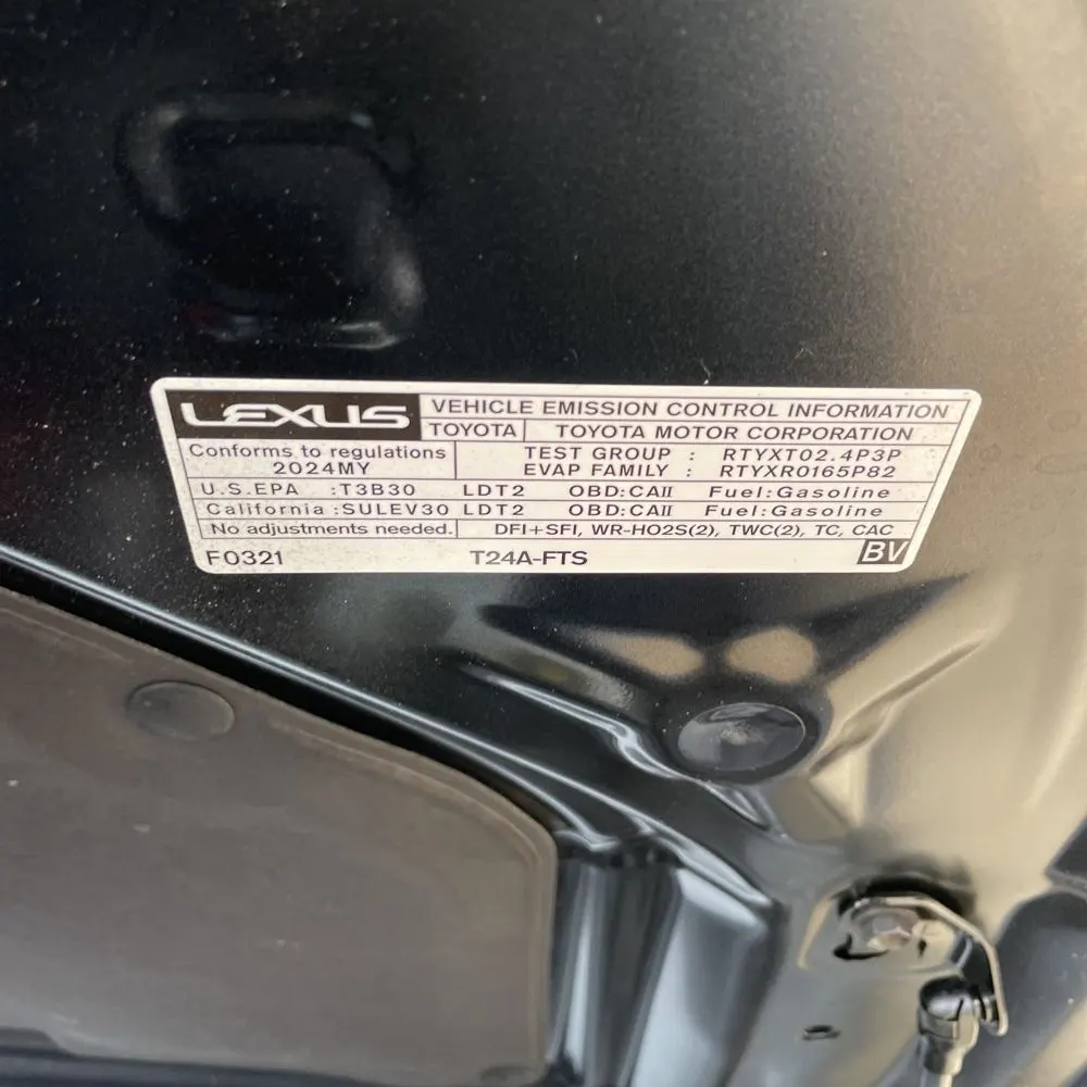 2024 Lexus RX-Series RX350 F SPORT 1