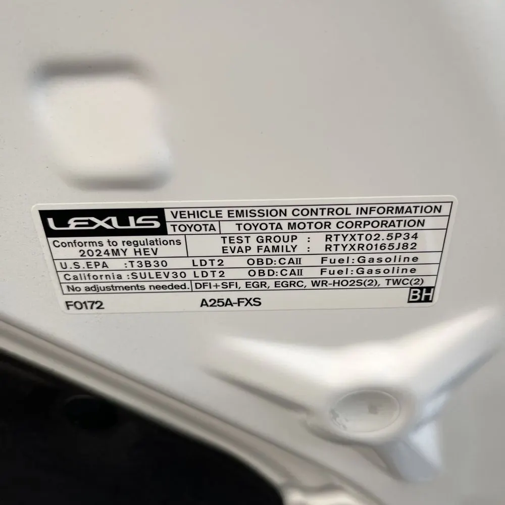 2024 Lexus RX 350h Luxury