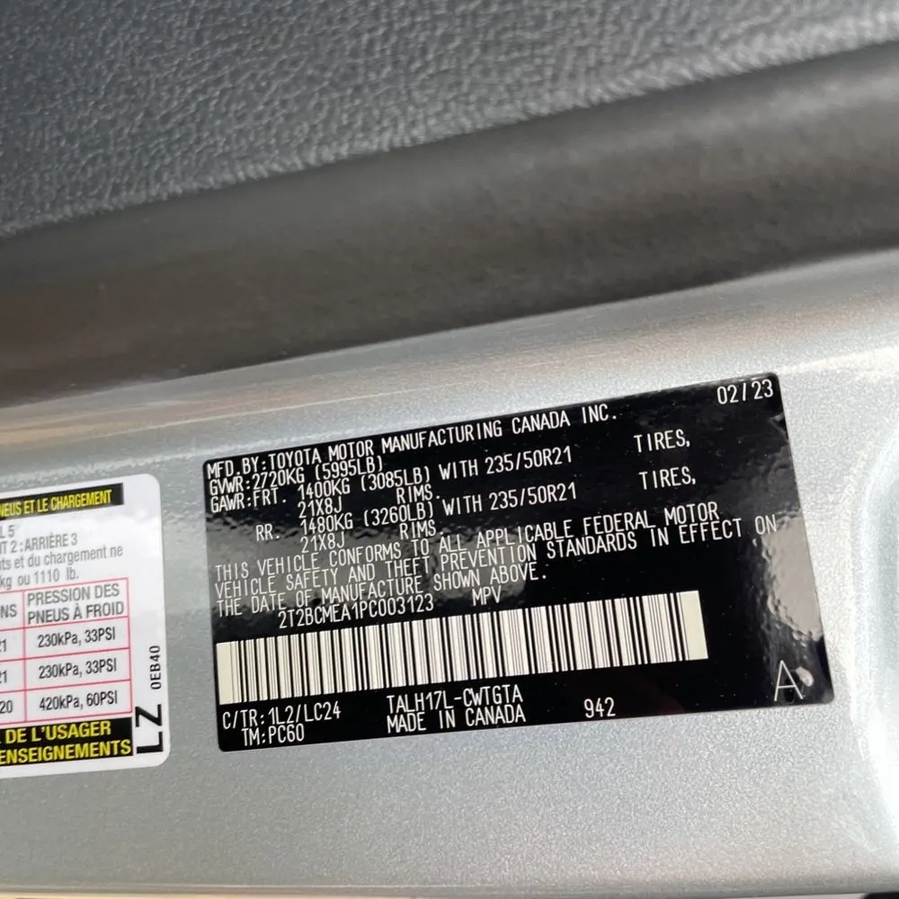 2023 Lexus RX 500h F SPORT Performance