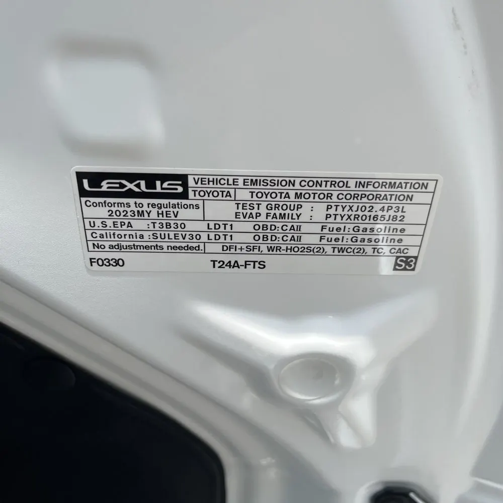 2023 Lexus RX 500h F SPORT Performance