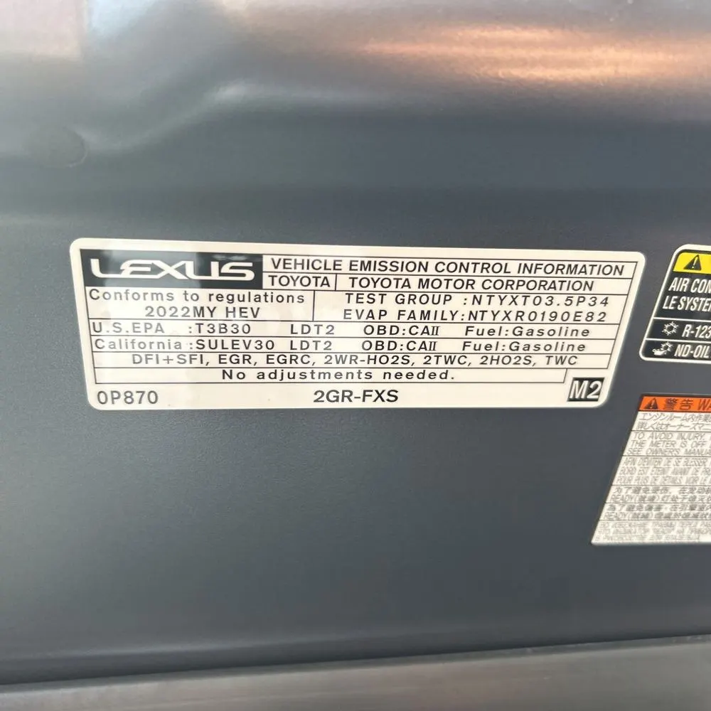 2022 Lexus RX 450h F SPORT Handling
