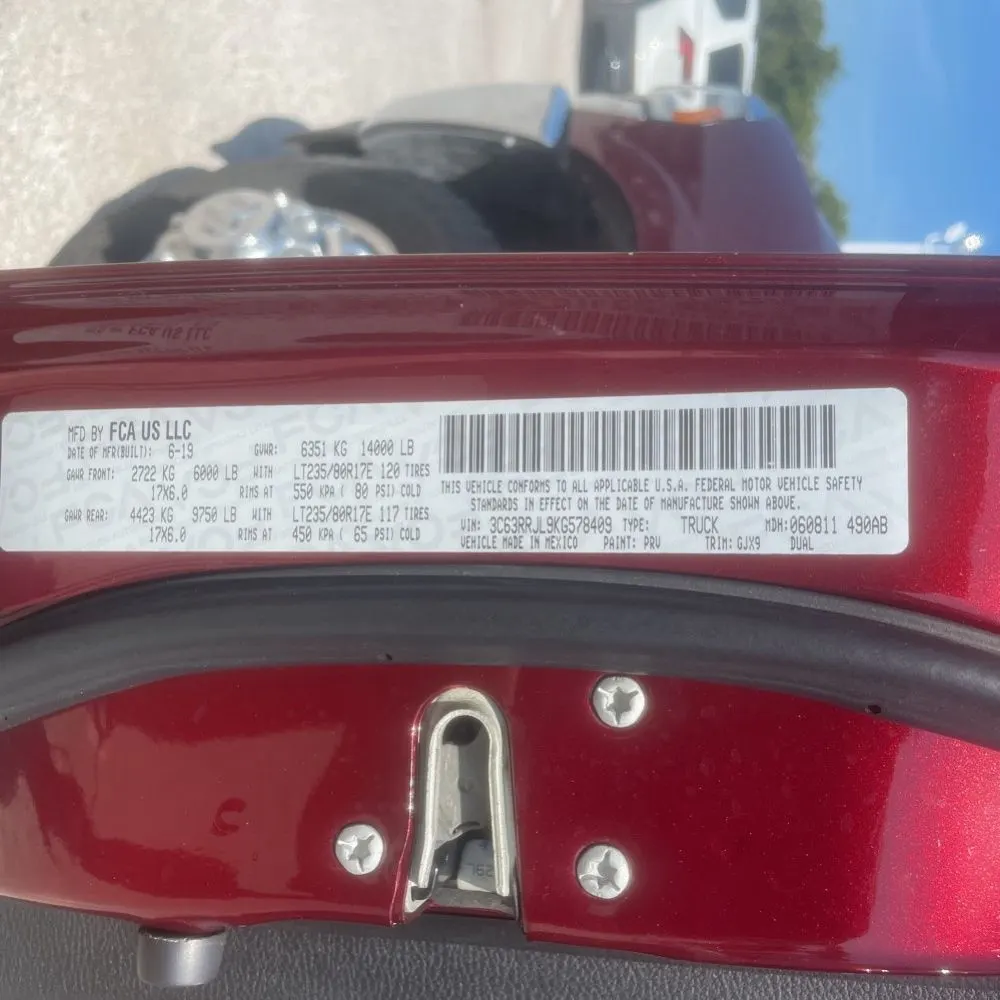 2019 Ram 3500 Laramie