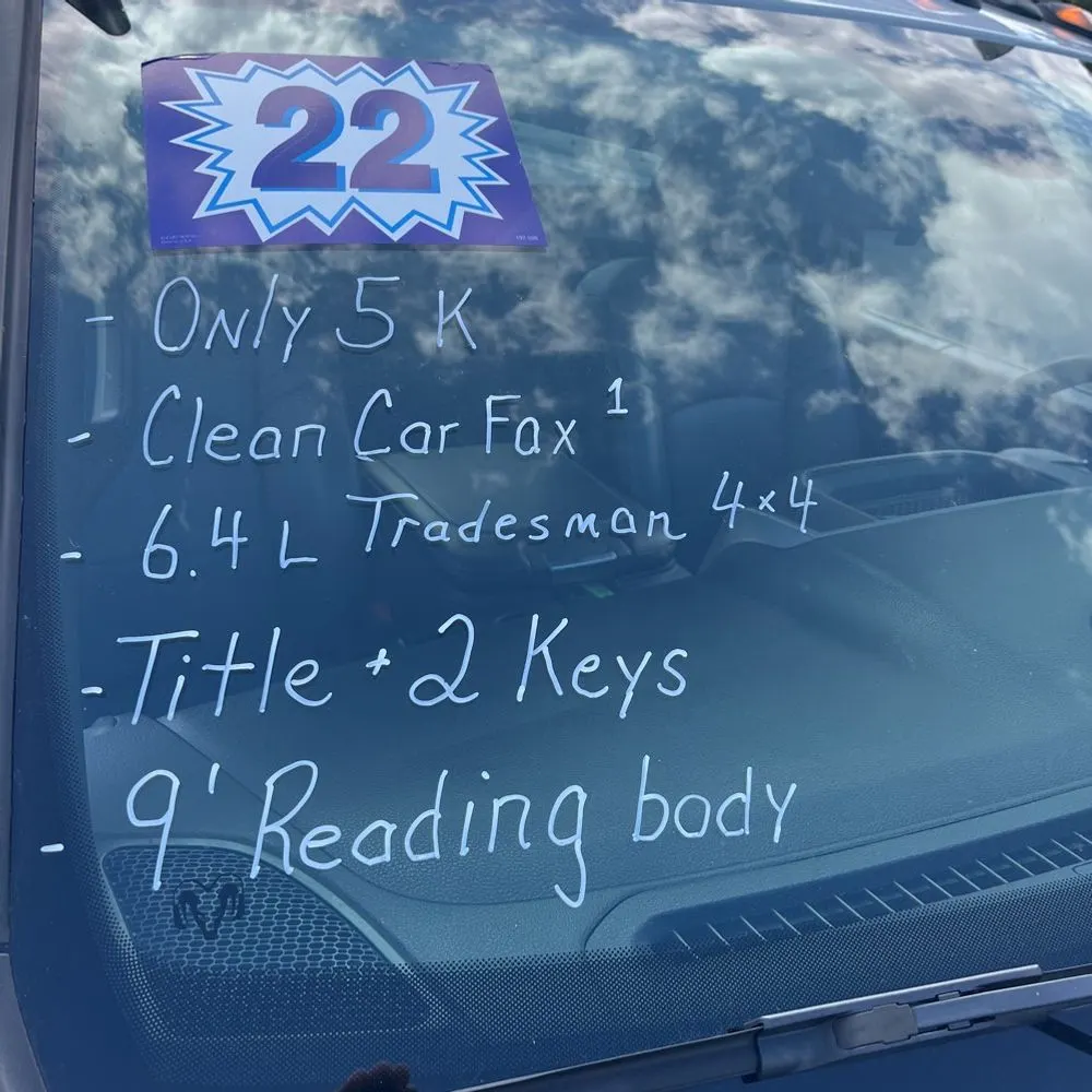 2022 Ram 2500 Tradesman