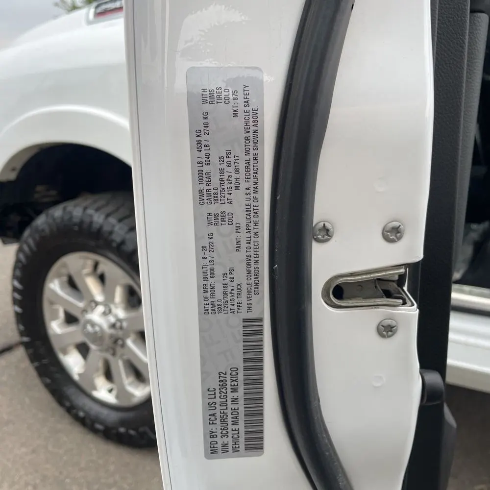 2020 Ram 2500 Laramie