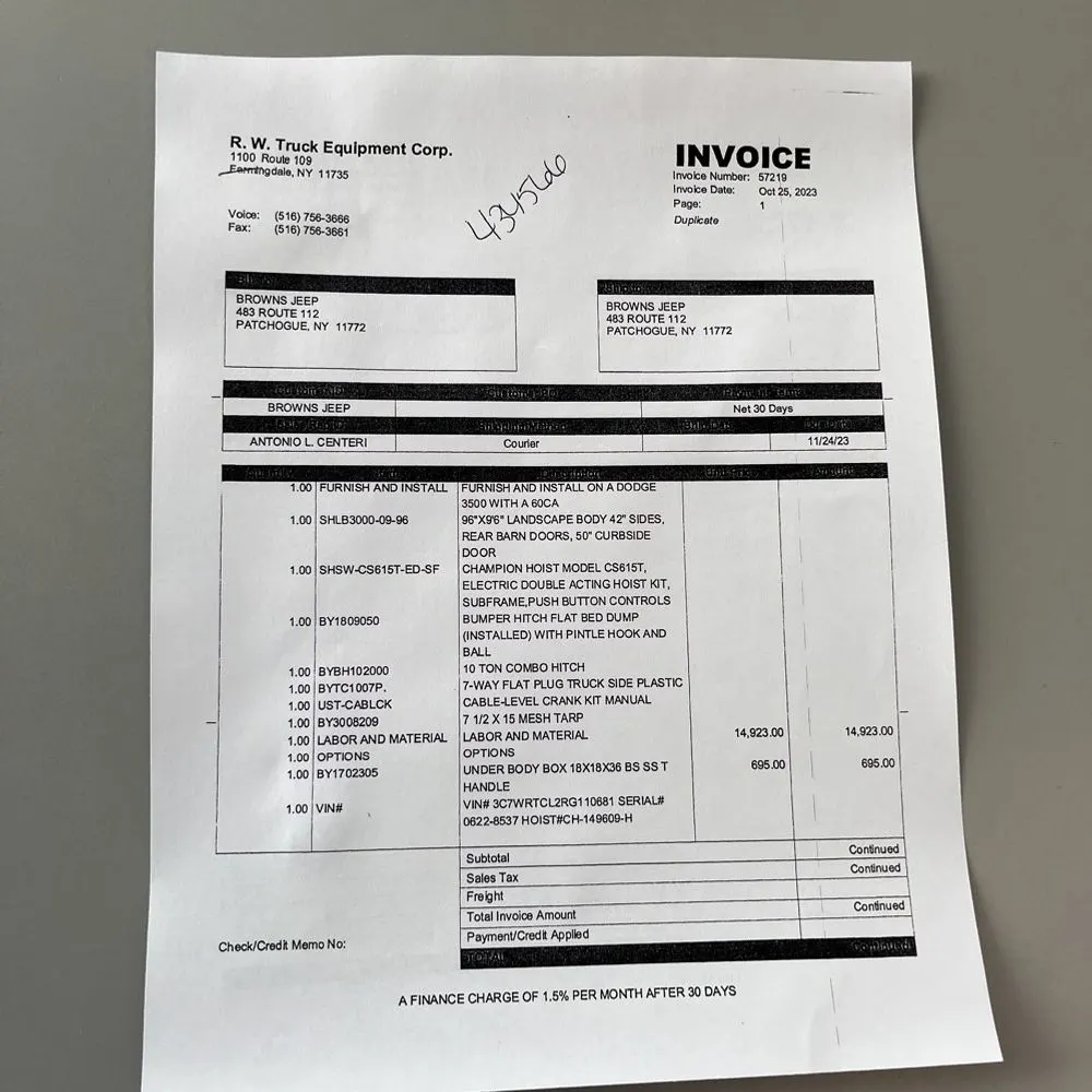 2024 Ram 3500 Cab/Chassis Tradesman
