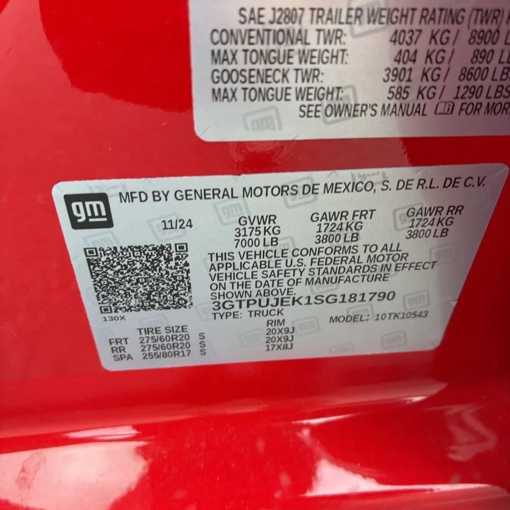 2025 GMC Sierra 1500 Elevation Standard