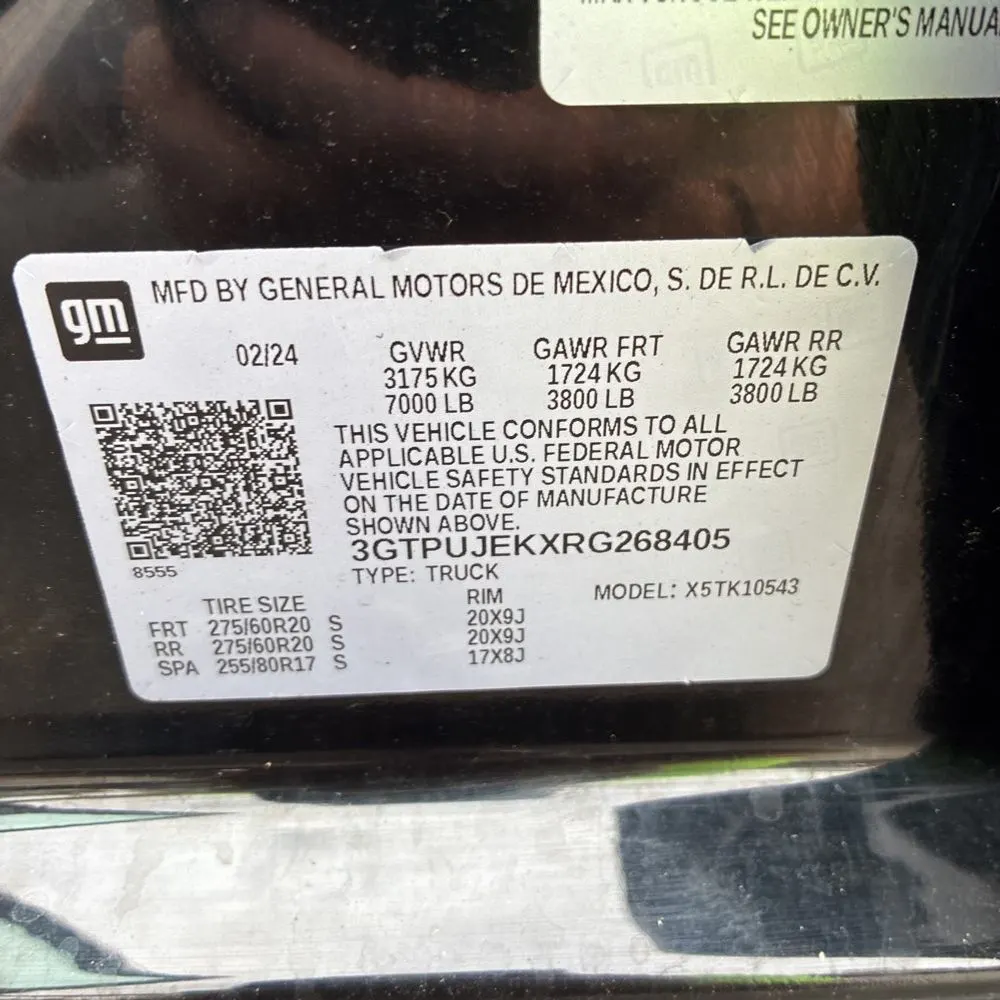 2024 GMC Sierra 1500 Elevation Standard