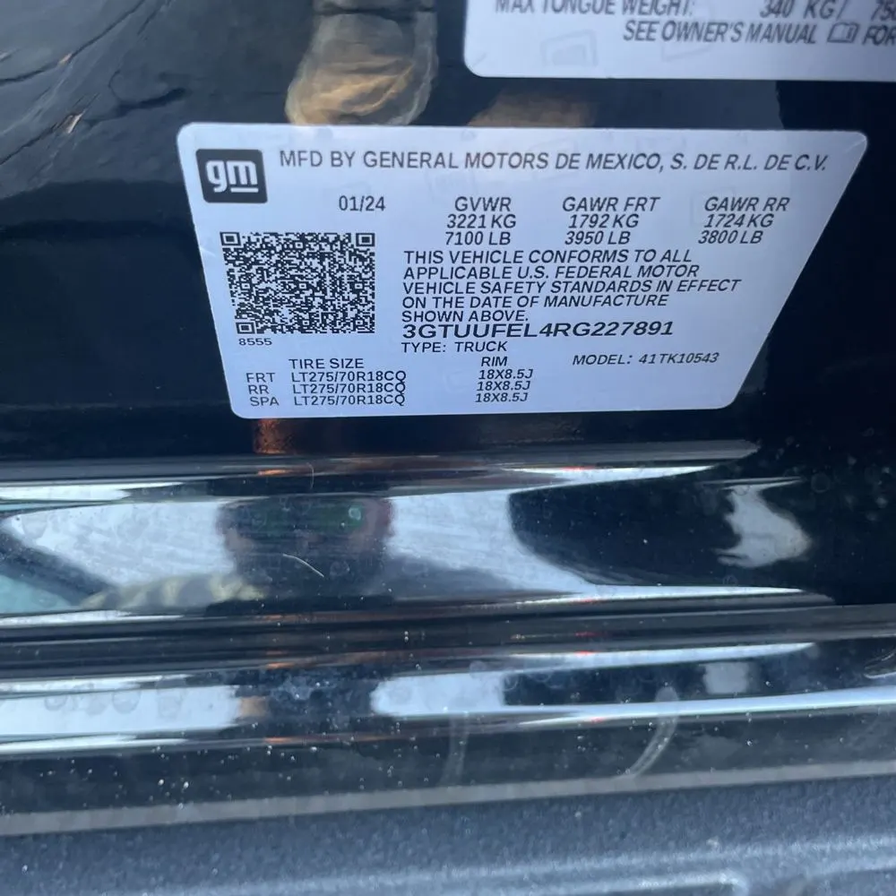 2024 GMC Sierra 1500 AT4X