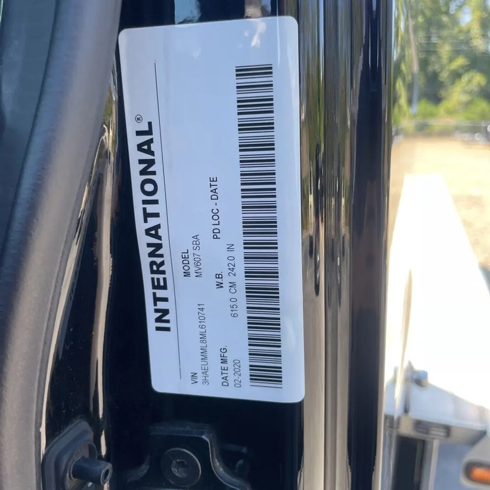 2021 International Commercial MV607 CA61-187 CONV CAB SBA TRUCK 4X2 6.7L