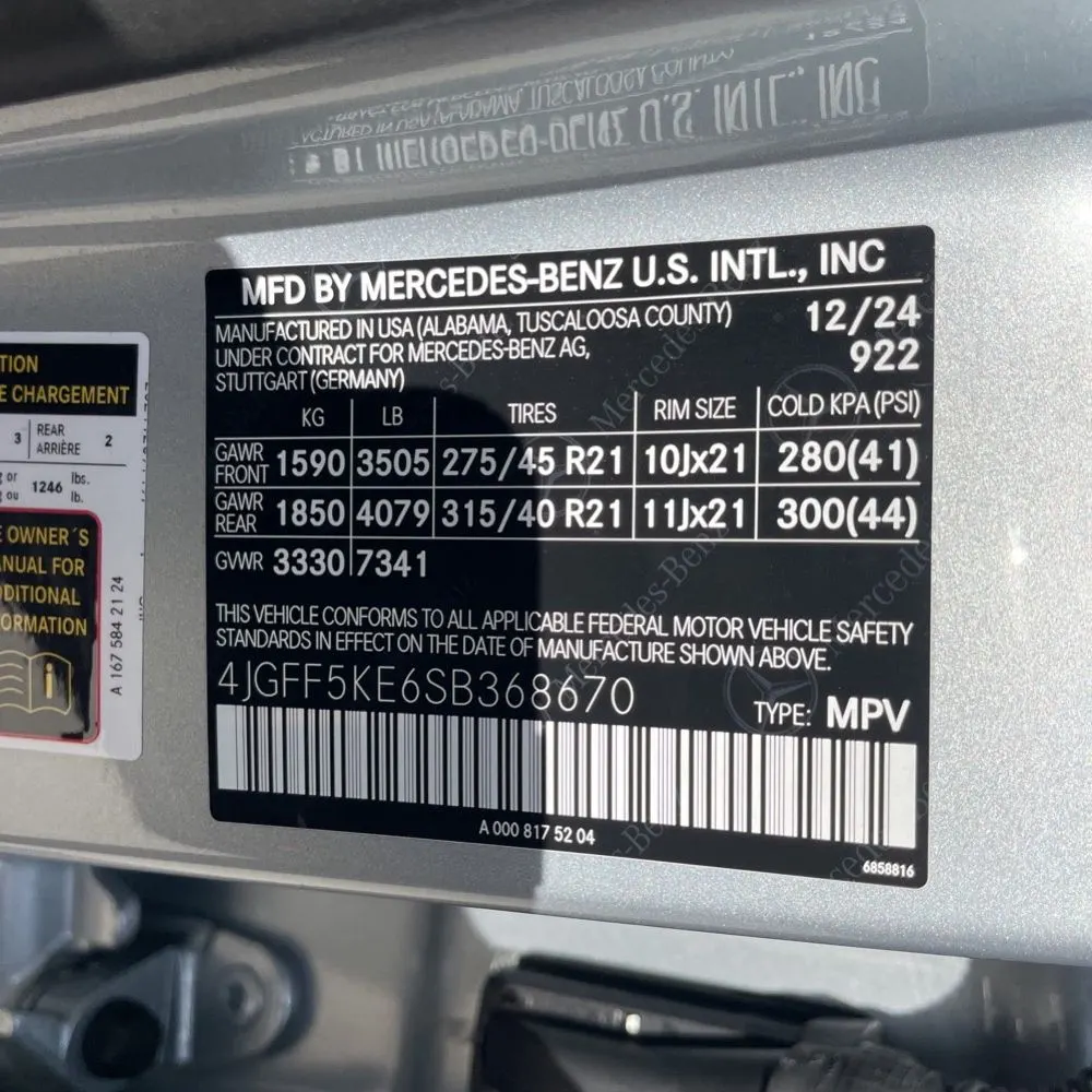2025 Mercedes-Benz GLS GLS 450