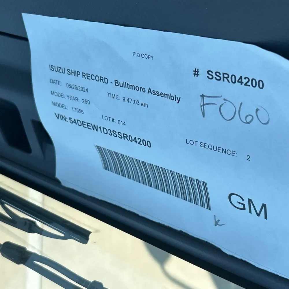 2025 Chevrolet 5500 XG Gas