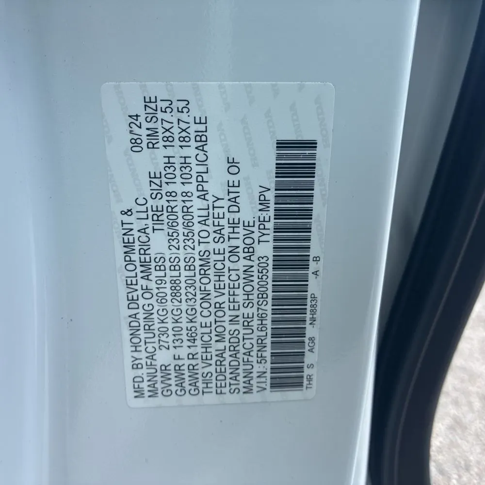 2025 Honda Odyssey EX-L