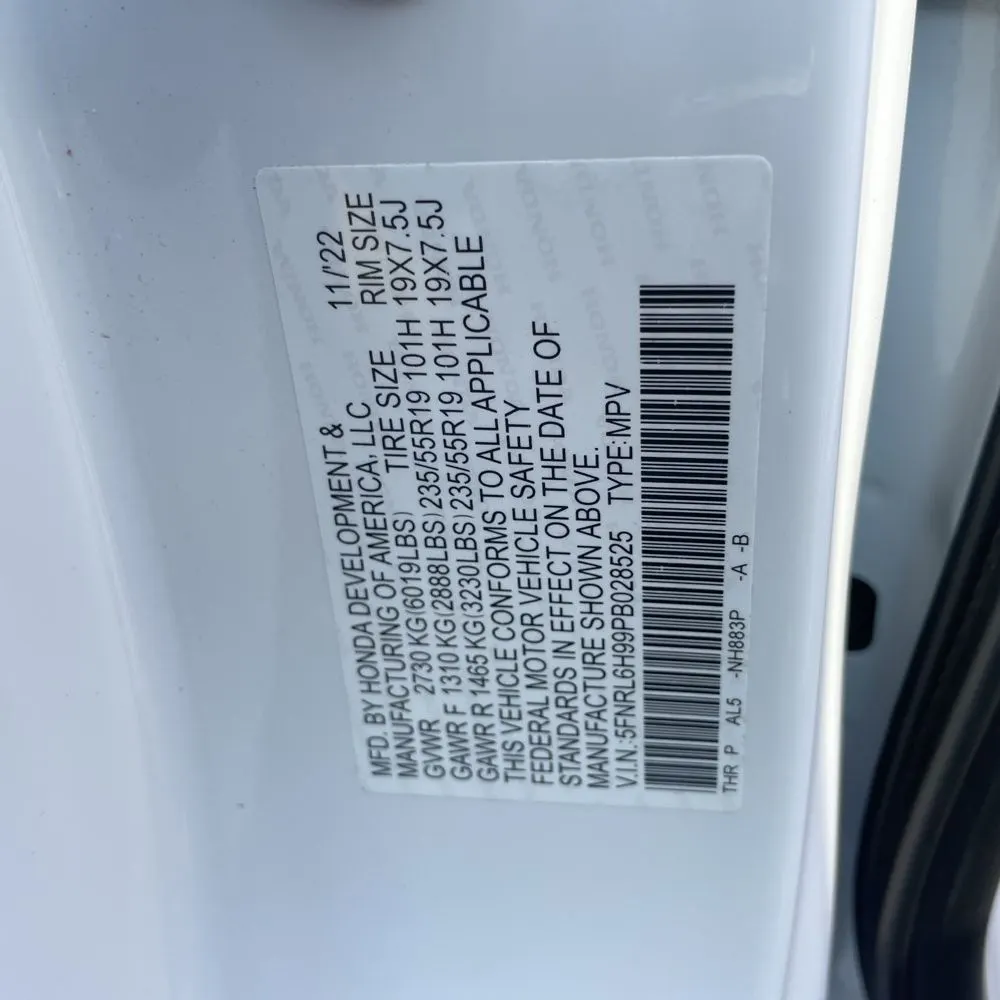 2023 Honda Odyssey Elite