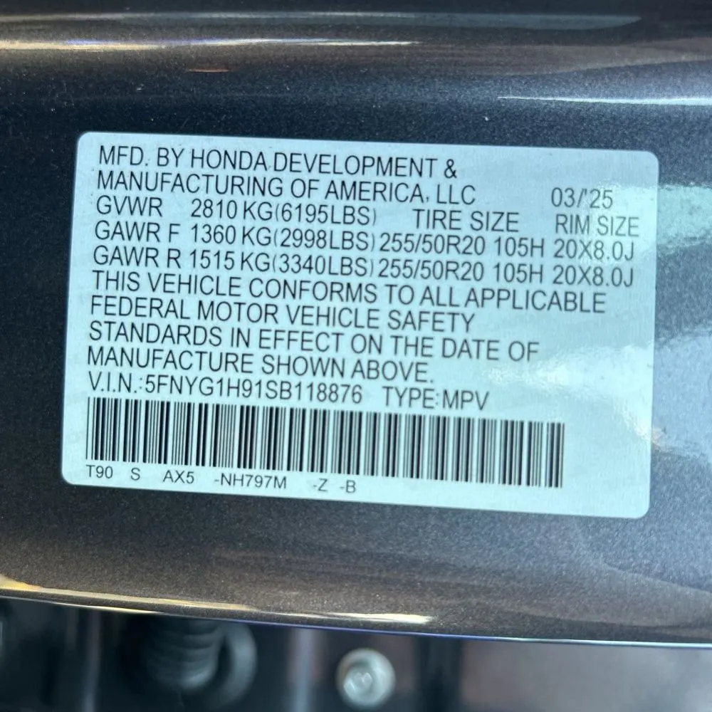 2025 Honda Pilot Black Edition