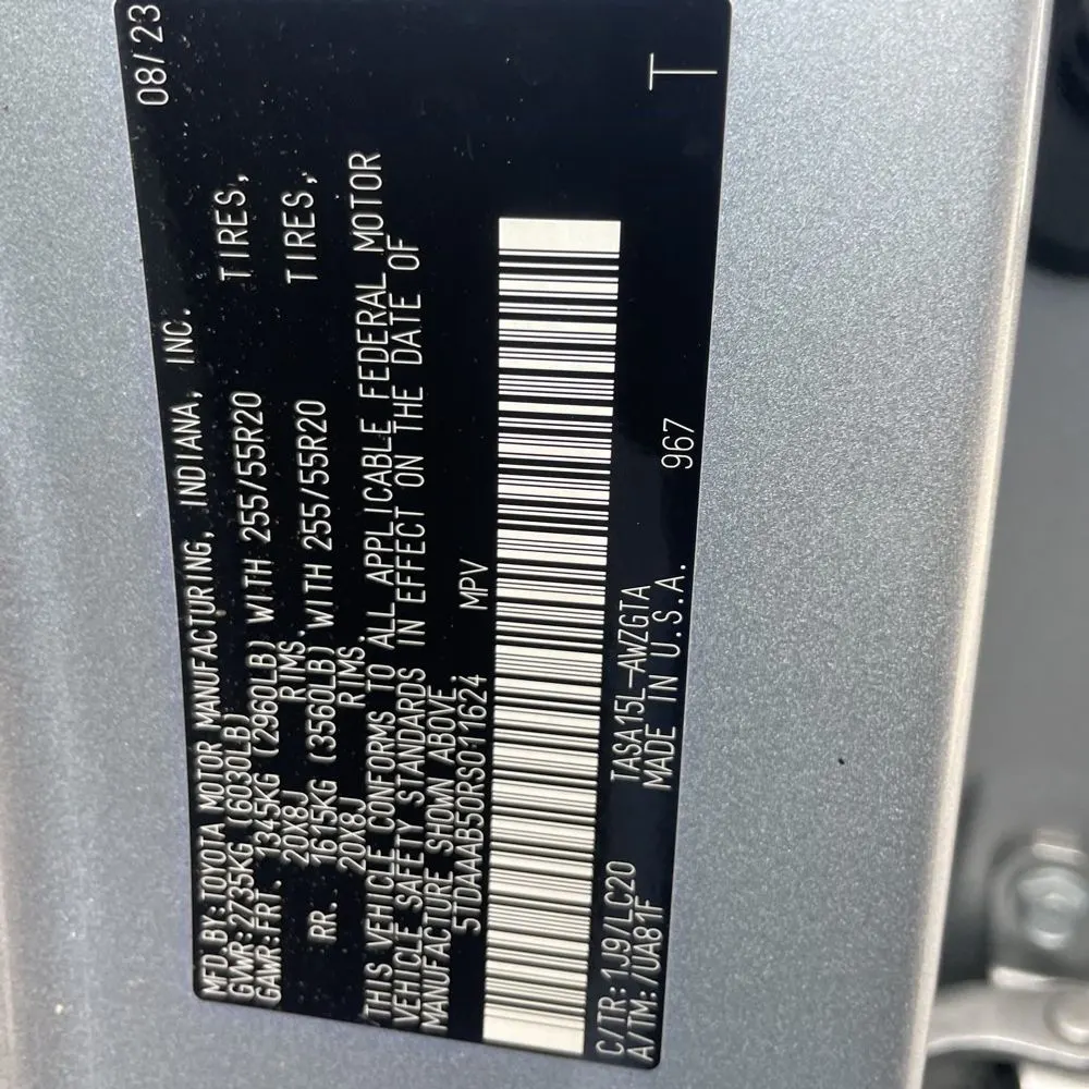 2024 Toyota Grand Highlander Limited