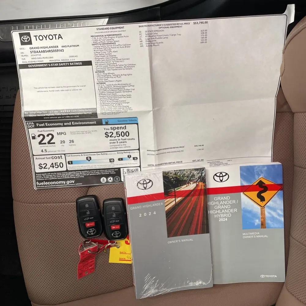 2024 Toyota Grand Highlander Platinum