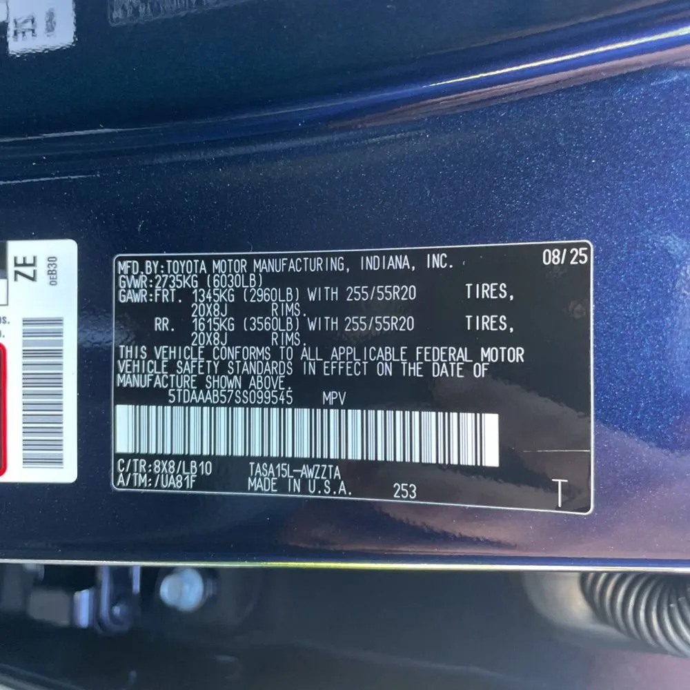 2025 Toyota Grand Highlander Platinum