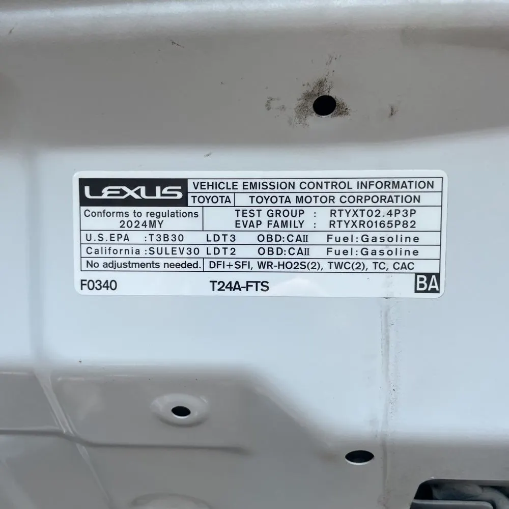 2024 Lexus TX 350 Luxury
