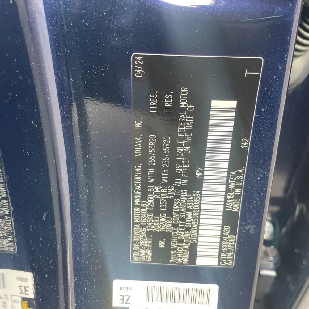 2024 Toyota Grand Highlander Hybrid MAX Platinum