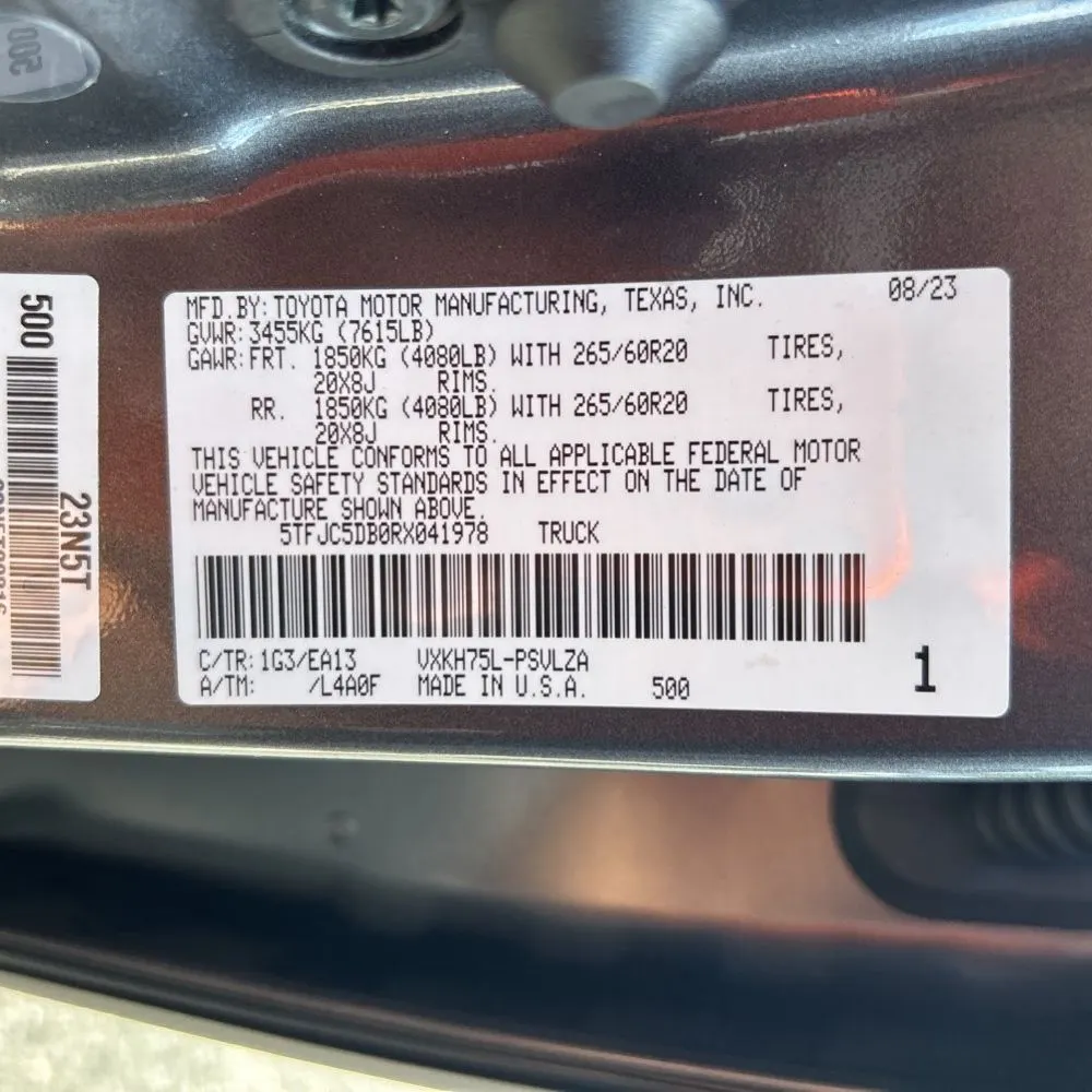 2024 Toyota Tundra Limited HV