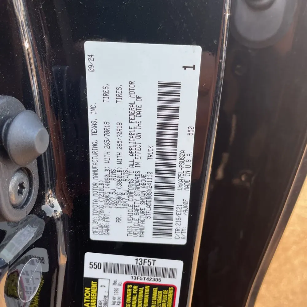 2025 Toyota Tundra SR5