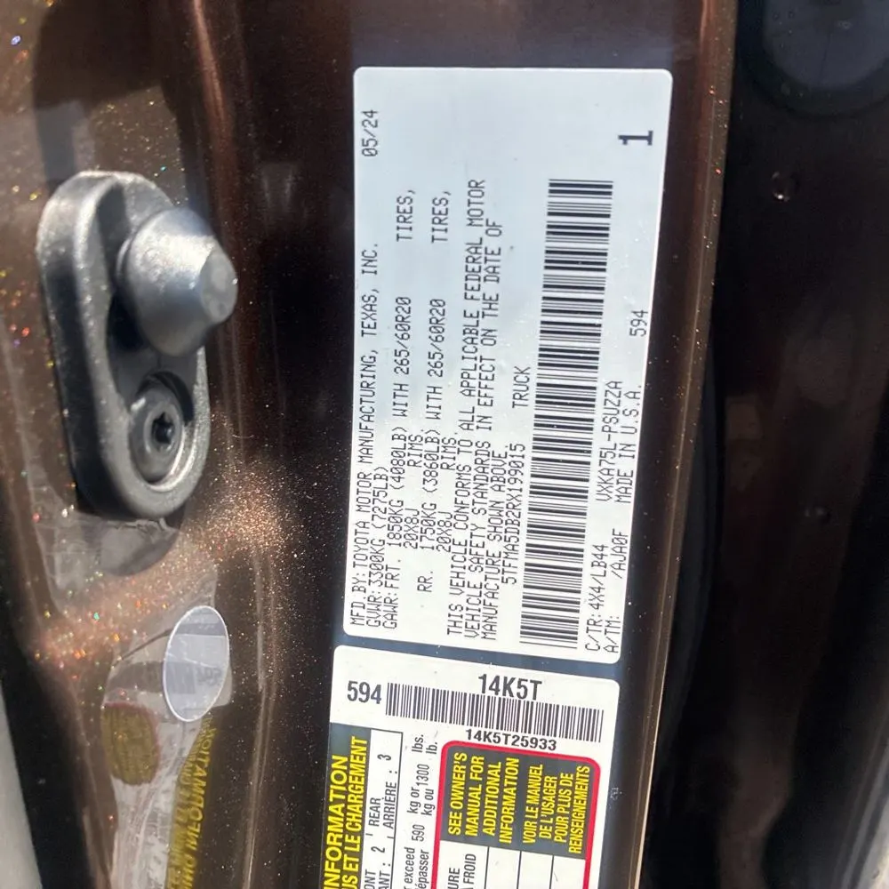 2024 Toyota Tundra 1794 Edition