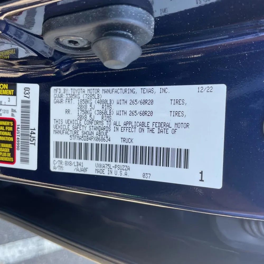 2023 Toyota Tundra 1794 Edition