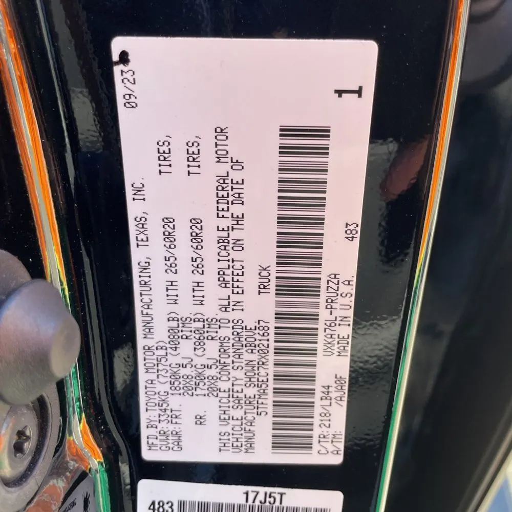 2024 Toyota Tundra 1794 Edition