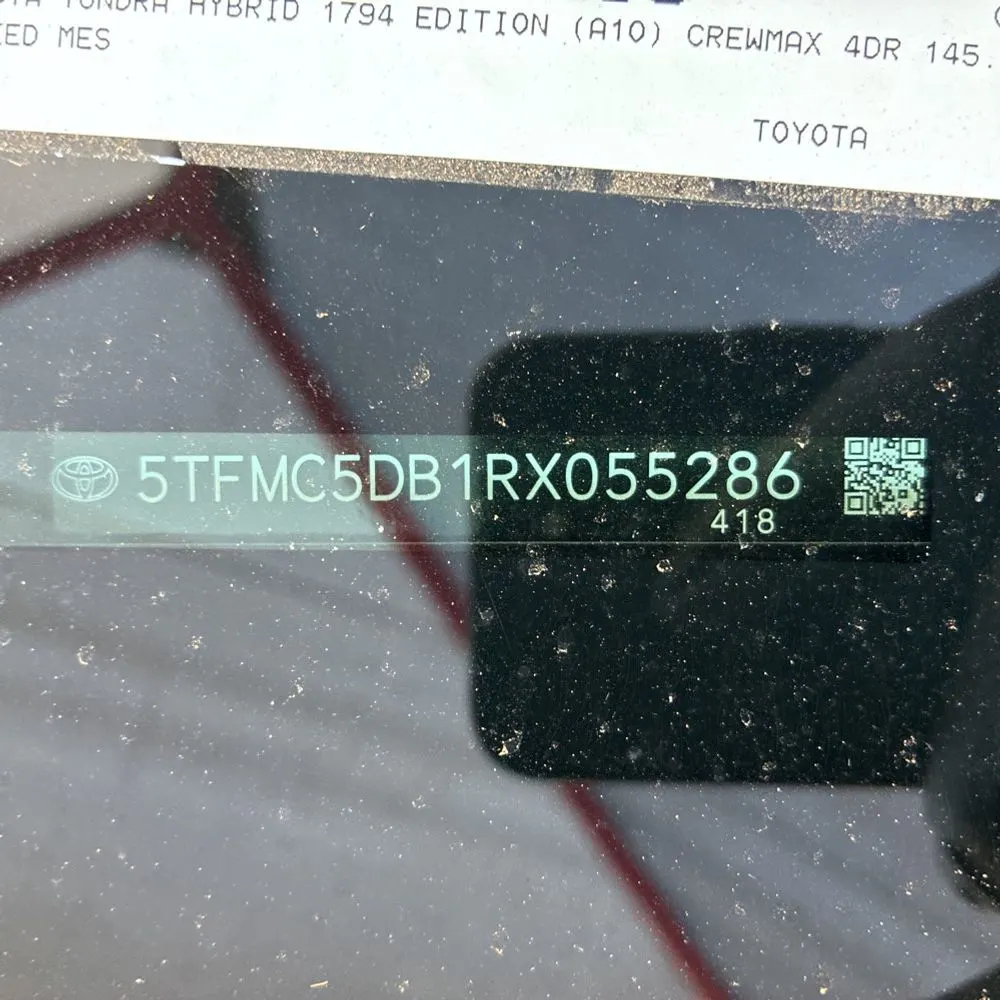 2024 Toyota Tundra 1794 Edition HV