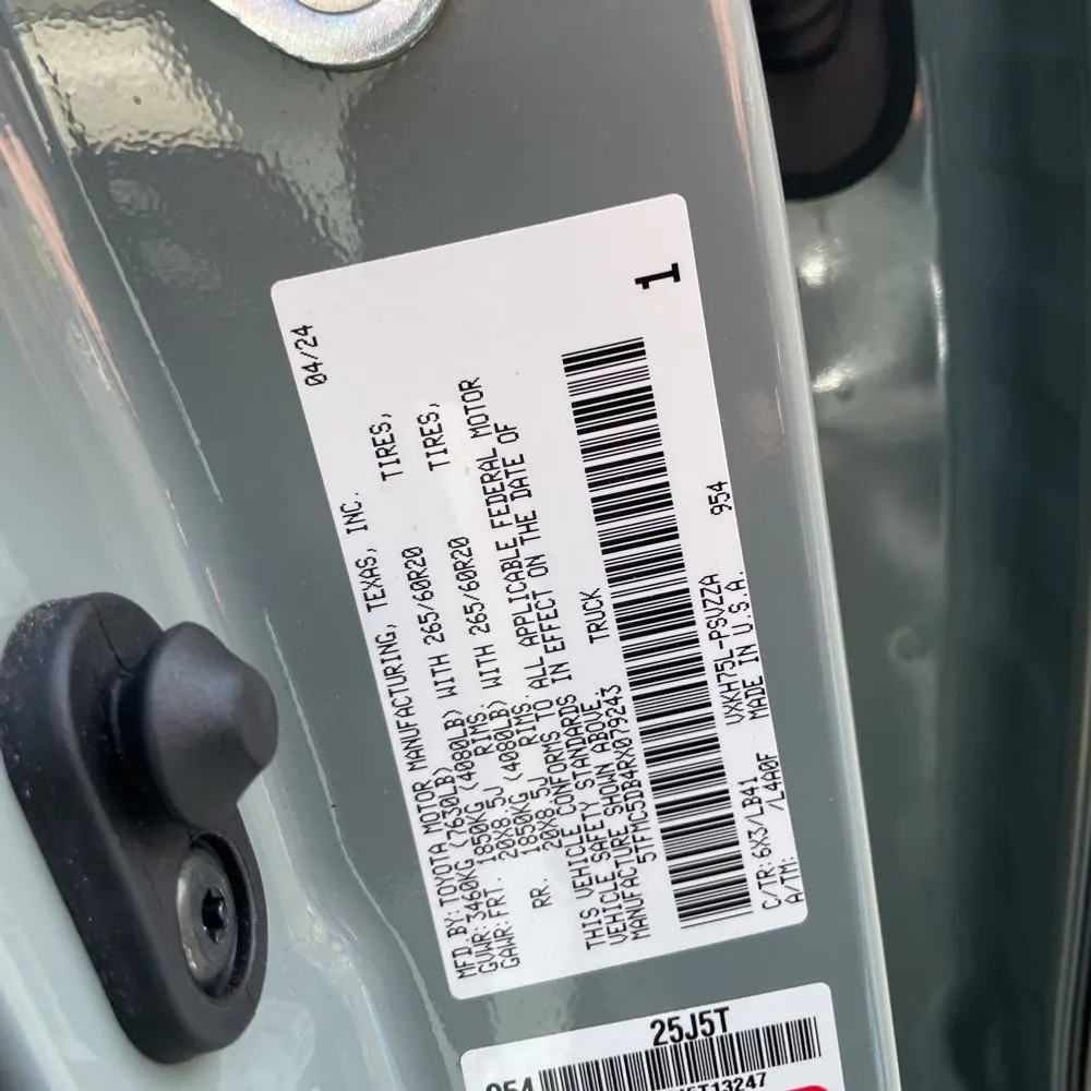 2024 Toyota Tundra 1794 Edition HV