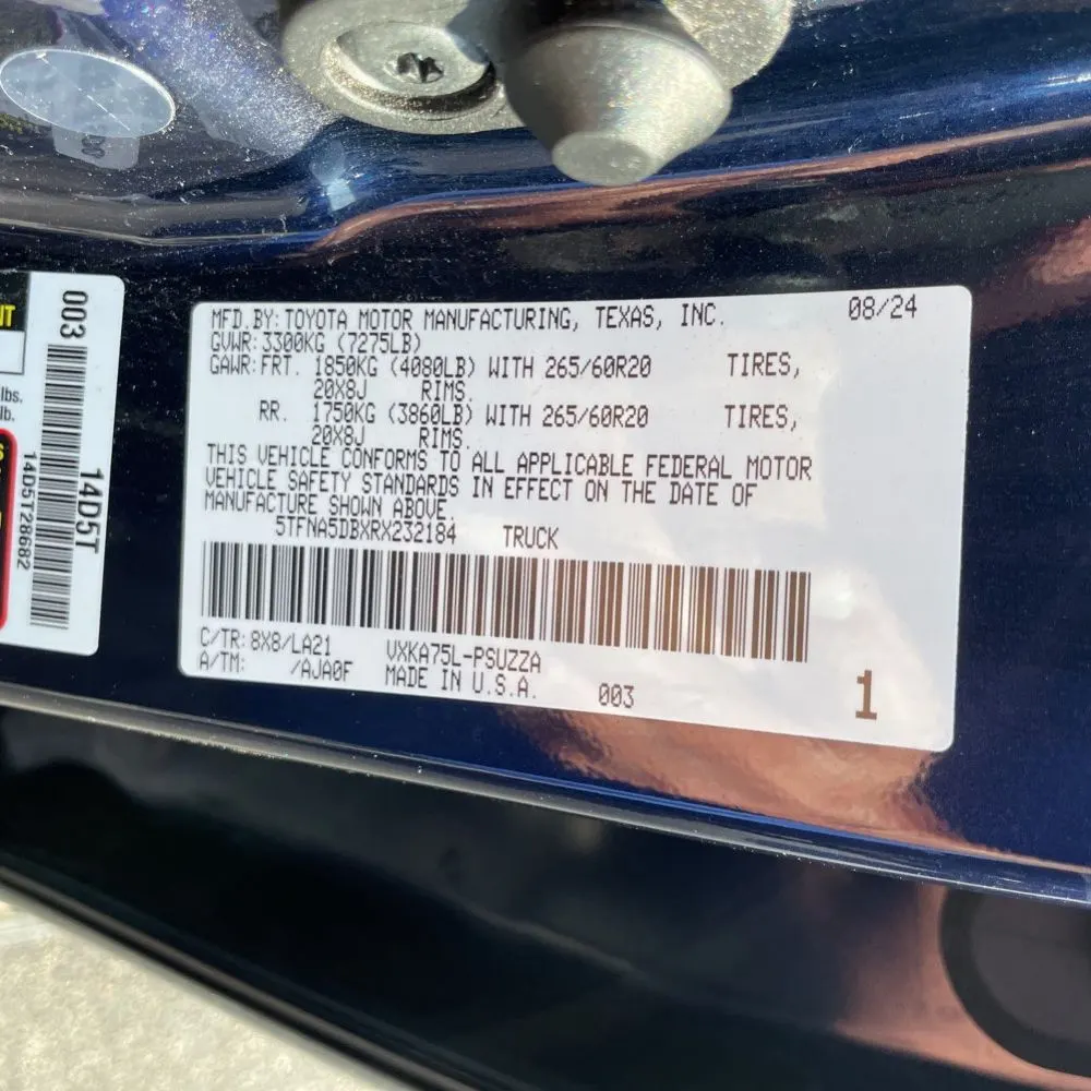 2024 Toyota Tundra Platinum