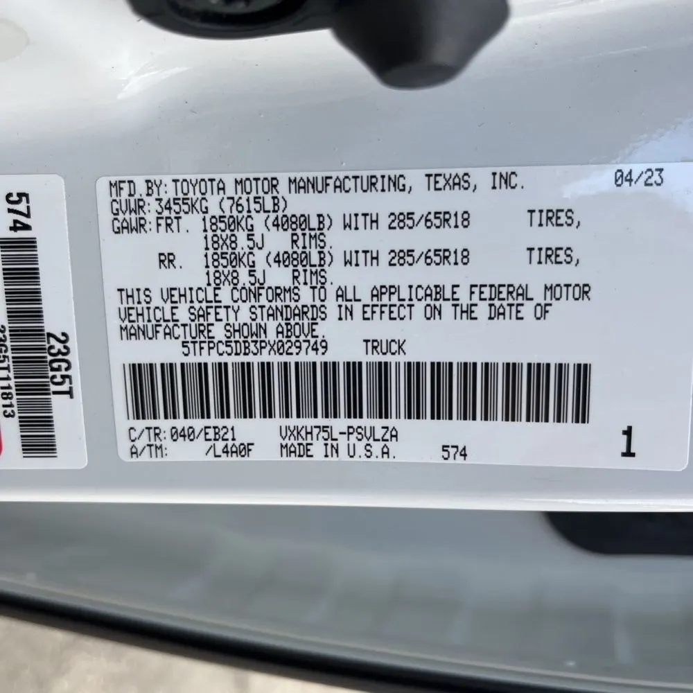 2023 Toyota Tundra TRD Pro HV