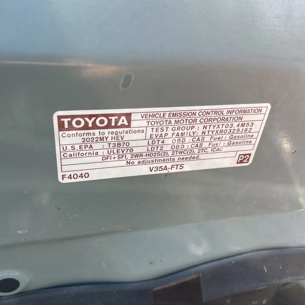 2022 Toyota Tundra TRD Pro HV