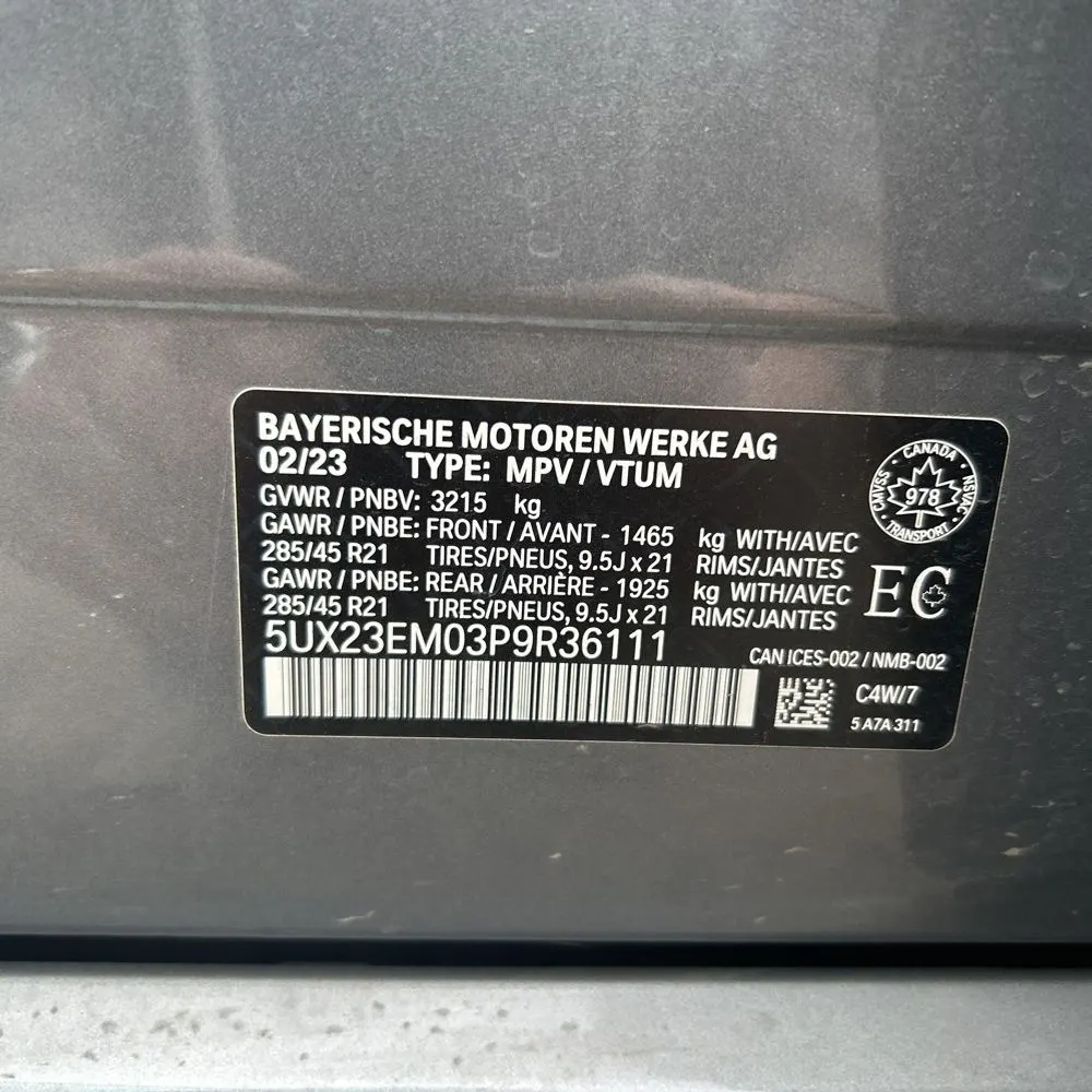 2023 BMW X7 xDrive40i