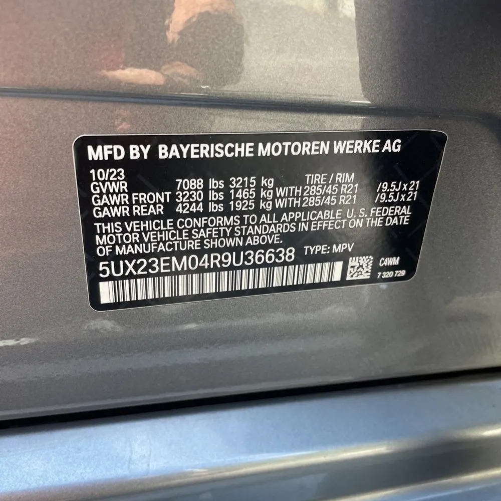2024 BMW X7 XDrive40i