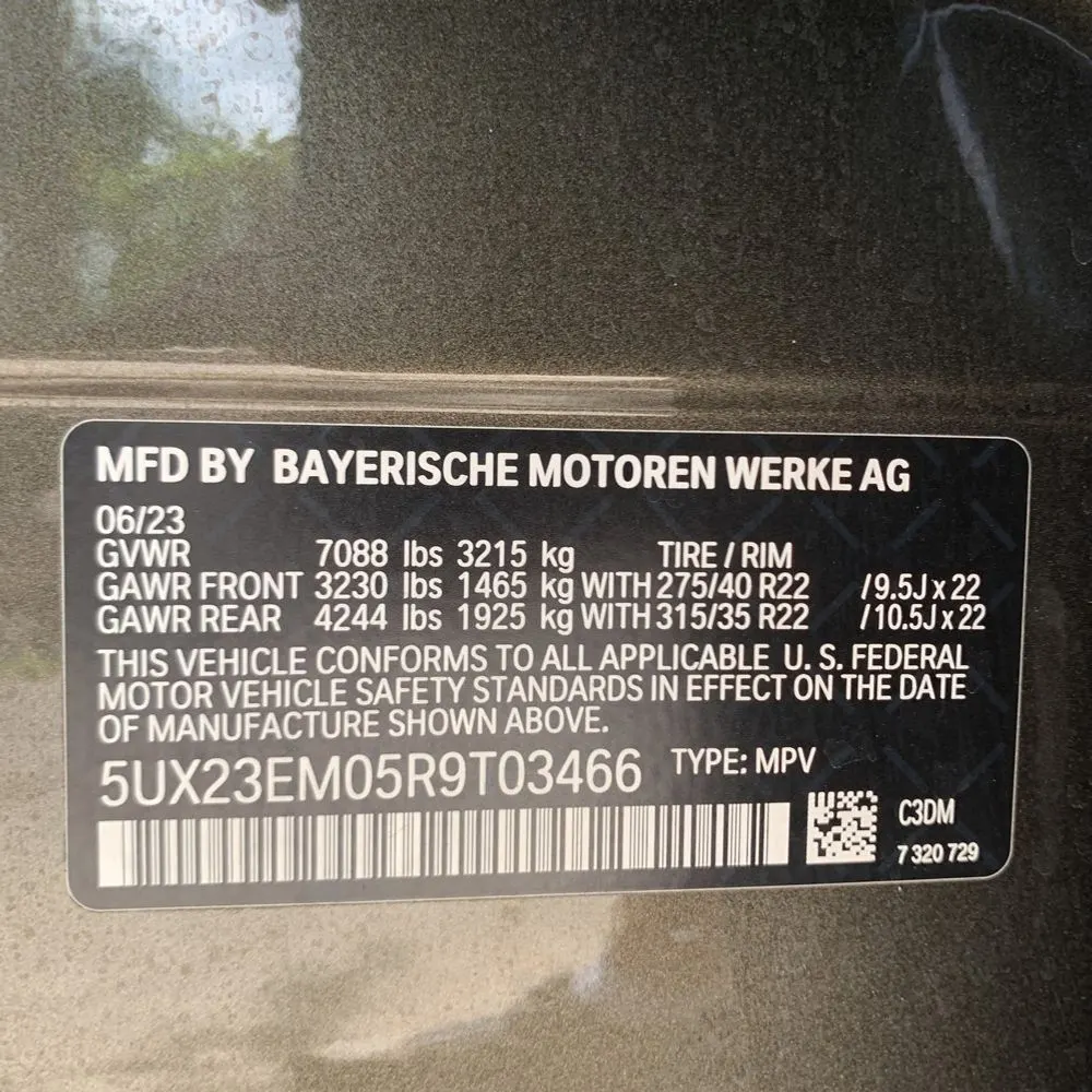 2024 BMW X7 XDrive40i
