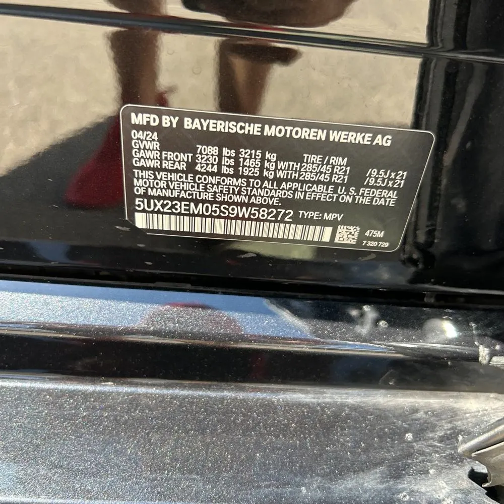 2025 BMW X7 XDrive40i