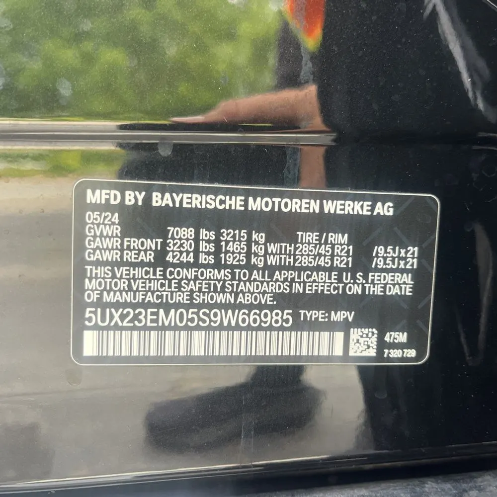 2025 BMW X7 XDrive40i