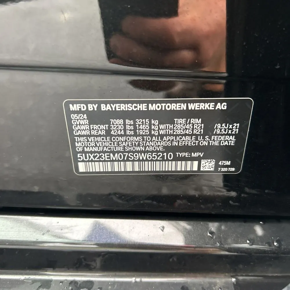 2025 BMW X7 XDrive40i